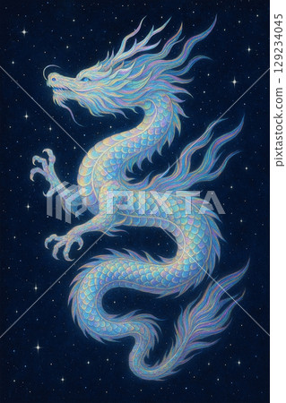 彩虹色的昇龍 129234045