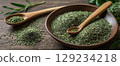 Aromatic Dried Herbs Culinary Ingredient for Seasoning Dishes, Natural Flavor Enhancer and Wellness 129234218