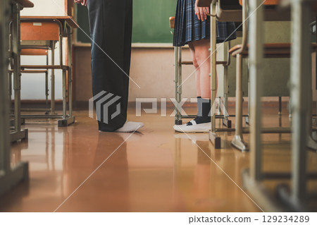 Image of a high school student Image of a high school student 129234289