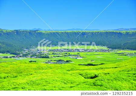 阿蘇內牧溫泉街景（熊本縣阿蘇市）[2025年7月] 129235215