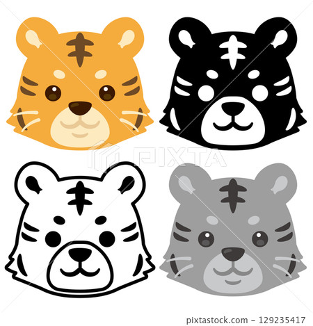 虎臉圖示集 129235417