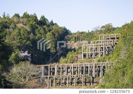 三重縣熊野市舊紀州礦山選礦廠一景 三重縣熊野市舊紀州礦山選礦廠一景 129235673
