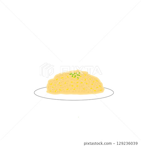 炒飯，簡單的菜 129236039