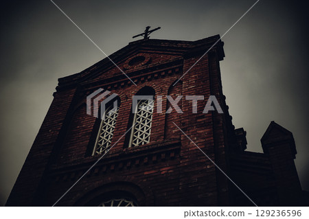 <五島旅遊勝地>堂崎天主教堂的風景 129236596