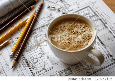 Coffee break during the design Coffee break during the design 129237186