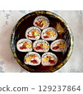 Looks deliciously sushi 129237864