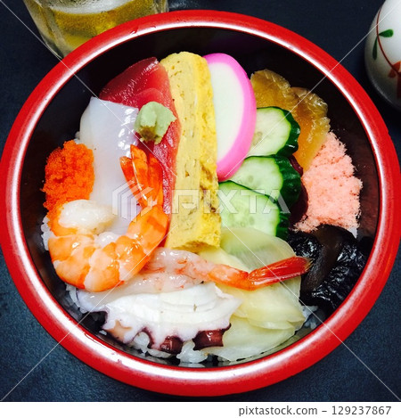 Nigiri sushi delivery 129237867