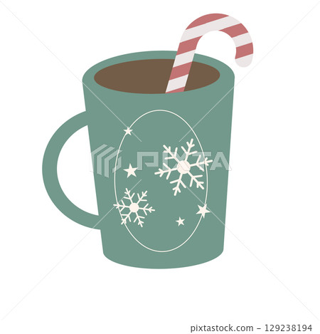 熱巧克力杯 | 雪花圖案杯 熱巧克力杯 | 雪花圖案杯 129238194