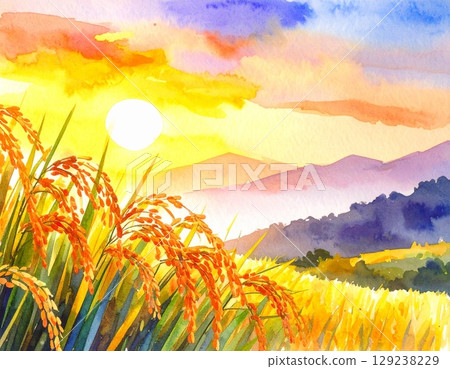 米耳環閃亮的金色 米耳環閃亮的金色 129238229