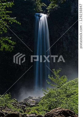 Hirayu Falls emits negative ions Hirayu Falls emits negative ions 129238847