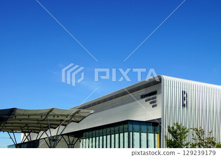 View of the area around Hakata Port, Marine Messe Fukuoka Hall B 129239179