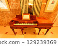 Old British piano 129239369