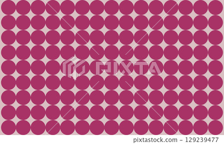 Rose pink dot seamless pattern background (pastel pink base) 129239477