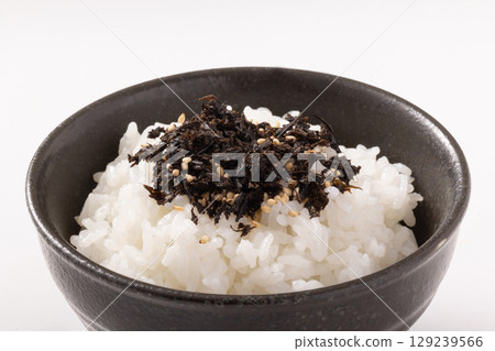 Akamoku seaweed furikake rice 129239566