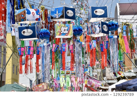 Anjo Tanabata Festival decorations 129239789