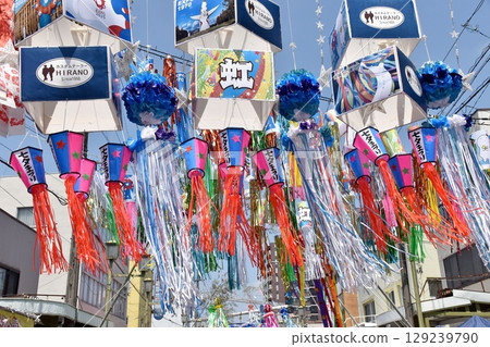 Anjo Tanabata Festival decorations 129239790