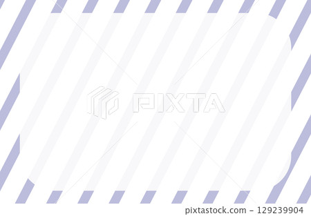 A simple and clean design element with a pale purple diagonal striped background and a white rounded frame. A simple and clean design element with a pale purple diagonal striped background and a white rounded frame. 129239904
