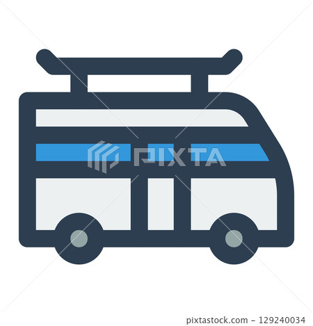 campervan icon 129240034