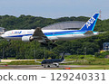 全日空JA741A福岡機場進場 129240331