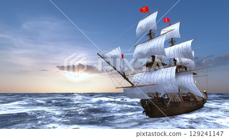 Sail boat Sail boat 129241147
