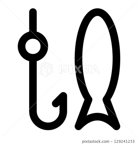 fishing icon fishing icon 129241233