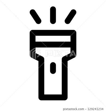 flashlight icon 129241234