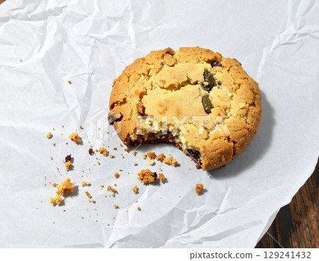 吃了一半的餅乾 129241432