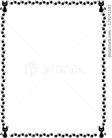 halloween frame 129241581