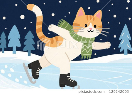滑冰貓 129242003