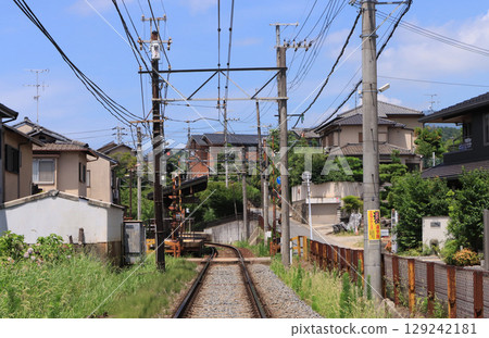 Keifuku Electric Railway - Tracks near Utano Station 129242181