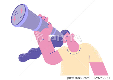 Searching for somebody, research concept Searching for somebody, research concept 129242244