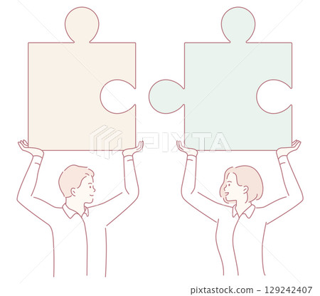 Collaborative Puzzle Solving Uniting team members to reach common goals via teamwork Collaborative Puzzle Solving Uniting team members to reach common goals via teamwork 129242407