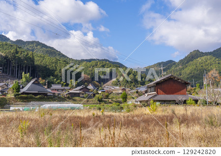 A tranquil view from Ohara Women's Path in Kyoto A tranquil view from Ohara Women's Path in Kyoto 129242820