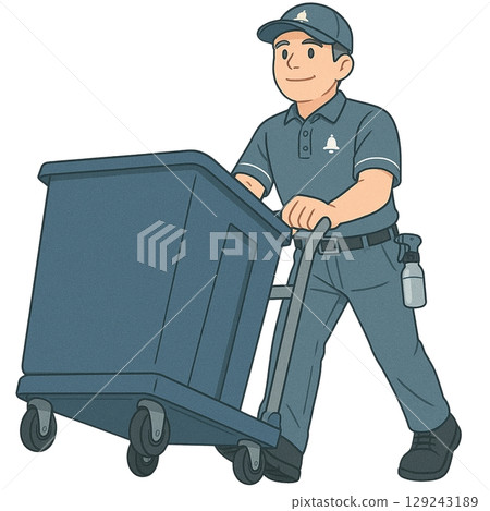 工人收集辦公室垃圾/輕體力勞動 圖片來源:Generative AI 工人收集辦公室垃圾/輕體力勞動 圖片來源:Generative AI 129243189