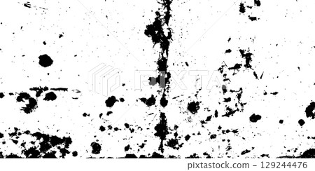 Abstract bw bg with aging effect showing rough processing elements like rust or dirt Abstract bw bg with aging effect showing rough processing elements like rust or dirt 129244476