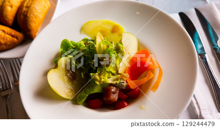 Light vegetable salad Light vegetable salad 129244479
