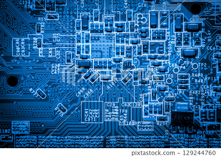 circuit, board, background 129244760