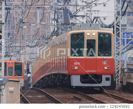 阪神8000系列列車在野田站附近運行 阪神8000系列列車在野田站附近運行 129245691