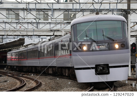Seibu 10000 Series Red Arrow Express Chichibu departing Tokorozawa Station 129247020