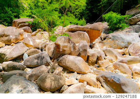 Stone blocks. Stone blocks. 129247188