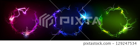 Electric effects with circle bolt patterns Electric effects with circle bolt patterns 129247534