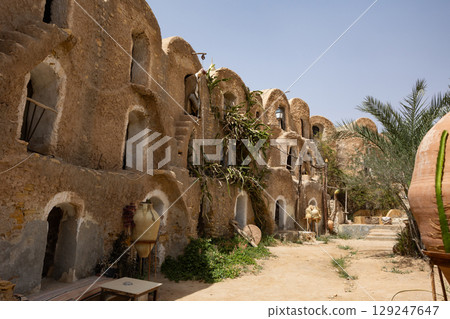 Berber Fortified granary Ksar of Medenine in Tunisia Berber Fortified granary Ksar of Medenine in Tunisia 129247647