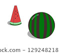 A watermelon 129248218