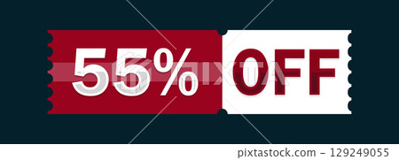 55% Discount Promo Banner 55% Discount Promo Banner 129249055