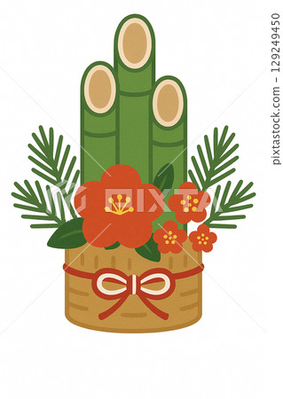 簡單的Kadomatsu插圖 129249450