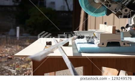 Table saws and other tools, rulers, etc. 129249576