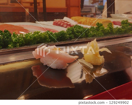 Osushi: Non-conveyor belt sushi served at the counter 129249902