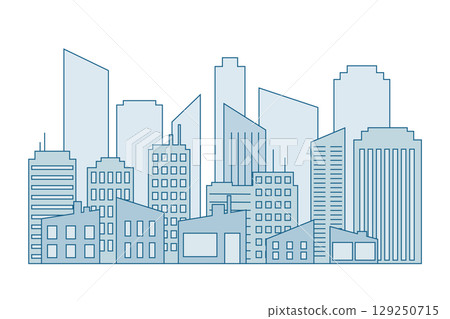 urban landscape with houses urban landscape with houses 129250715