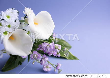 花卉 - 佛教儀式 - 顏色 6 號 129251460