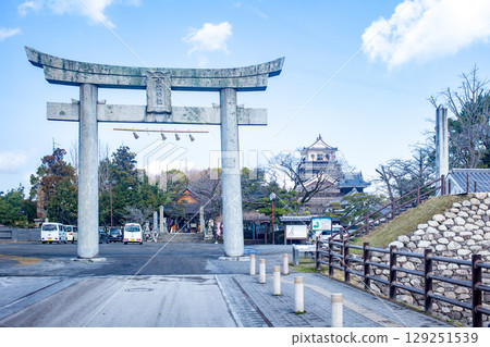 Nakatsu Shrine and Nakatsu Castle 129251539